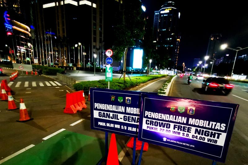 Cegah Penyebaran COVID-19, Crowd Free Night di Jakarta Akan ditambah - Bagian 4